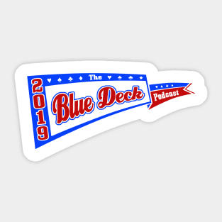 The Blue Deck Podcast Sticker